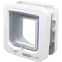 Los mejores  - TRIXIE Gateras y Puertas para perro - Trampilla SureFlap- Microchip- 21 × 21 cm- Blanco